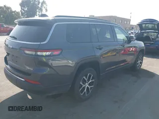 2024 Jeep Grand Cherokee Limited z VIN 1C4RJKBGXR8603689, wystawiony jako IAAI lot #42559936 z przebiegiem 21 173 mil mil oraz . Historia ofert i sprzedaży dostępna na DreamBid. Obrazek 4.