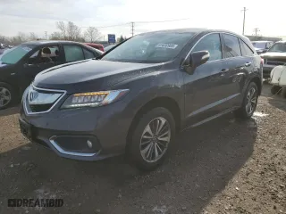 2016 Acura RDX Advance Pkg with VIN 5J8TB4H76GL028301, listed as a Copart auction lot 41630905 with 105,969 mi miles and Salvage Title. Bid and sale history available at carsss.com. Image 1.