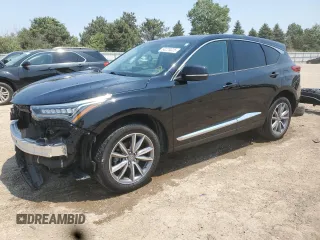 2020 Acura RDX Technology z VIN 5J8TC2H51LL005972, wystawiony jako Copart lot #60228225 z przebiegiem 98 719 mil mil oraz Szkoda całkowita • Salvage title. Historia ofert i sprzedaży dostępna na DreamBid. Obrazek 1.