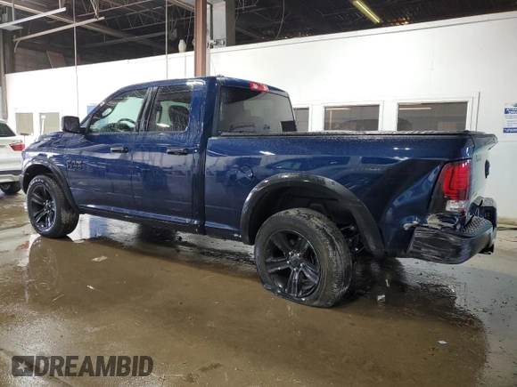 2022 Ram 1500 Warlock z VIN 1C6RR7GG8NS174698, wystawiony jako Copart lot #58217935 z przebiegiem 49 775 mil mil oraz Szkoda całkowita • Salvage title. Historia ofert i sprzedaży dostępna na DreamBid. Obrazek 2.