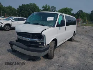 2016 Chevrolet Express Passenger LT with VIN 1GAZGPFG8G1172208, listed as a IAAI auction lot 42405250 with 326,456 mi miles and . Bid and sale history available at DreamBid. Image 2.