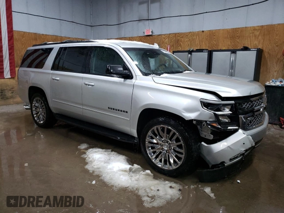 2019 Chevrolet Suburban Premier with VIN 1GNSKJKJ2KR242552, listed as a Copart auction lot 41894825 with 178,053 mi miles and Clean Title. Bid and sale history available at DreamBid. Image 4.