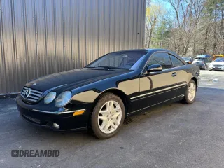 2002 Mercedes-Benz CL with VIN WDBPJ75J12A028536, listed as a Copart auction lot 74689594 with 28,608 mi miles and Clean Title. Bid and sale history available at carsss.com. Image 2.