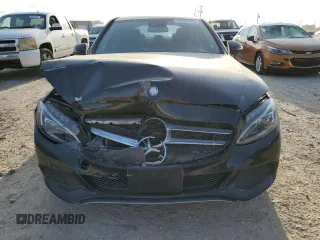 2017 Mercedes-Benz C 300 with VIN WDDWF4KB5HR232055, listed as a Copart auction lot 52674055 with 124,598 mi miles and Salvage Title. Bid and sale history available at DreamBid. Image 5.