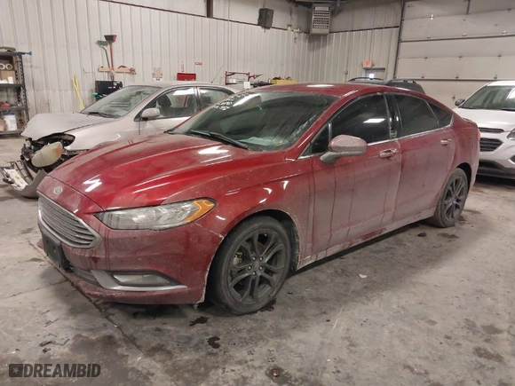 2018 Ford Fusion SE with VIN 3FA6P0HD8JR203884, listed as a IAAI auction lot 41608304 with 73,228 mi miles. Bid and sale history available at carsss.com. Image 2.