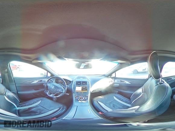 2017 Lincoln MKZ Reserve with VIN 3LN6L5FC9HR665521, listed as a Copart auction lot 44633035 with 105,522 mi miles and Salvage title. Bid and sale history available at DreamBid. Image 12.