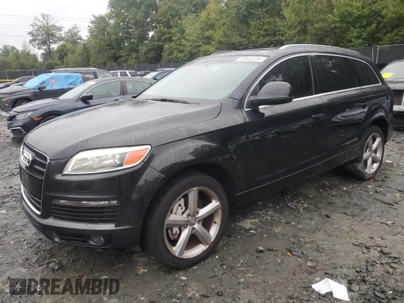 2009 Audi Q7 Premium Plus with VIN WA1EY74L09D015397, listed as a Copart auction lot 72916724 with 217,889 mi miles and Clean title. Bid and sale history available at DreamBid. Image 1.