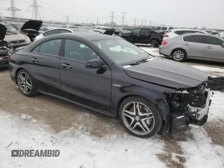 2016 Mercedes-Benz CLA 45 AMG with VIN WDDSJ5CB5GN333667, listed as a Copart auction lot 88939285 with 21,879 mi miles and Salvage Title. Bid and sale history available at DreamBid. Image 4.