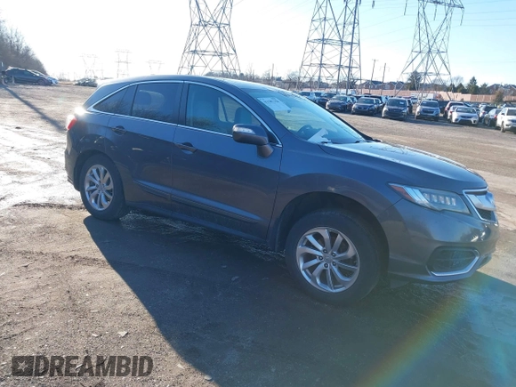 2018 Acura RDX w/Technology Pkg with VIN 5J8TB4H51JL025425, listed as a IAAI auction lot 41587350 with 114,212 mi miles. Bid and sale history available at carsss.com. Image 1.