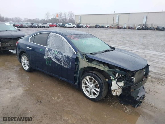 2009 Nissan Maxima 3.5 S with VIN 1N4AA51E89C859430, listed as a IAAI auction lot 41817126 with 151,482 mi miles. Bid and sale history available at carsss.com. Image 1.