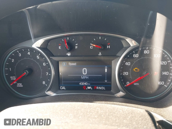 2022 Chevrolet Equinox LT with VIN 3GNAXKEV6NL114134, listed as a IAAI auction lot 40828504 with 43,240 mi miles and . Bid and sale history available at DreamBid. Image 7.