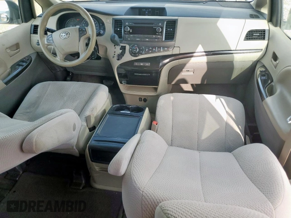 2014 Toyota Sienna LE AAS with VIN 5TDKK3DC0ES433847, listed as a Copart auction lot 63260025 with 160,130 mi miles and Salvage title. Bid and sale history available at DreamBid. Image 8.