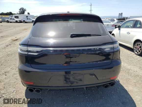 2020 Porsche Macan S with VIN WP1AB2A54LLB34533, listed as a Copart auction lot 60100925 with 52,948 mi miles and Salvage title. Bid and sale history available at DreamBid. Image 6.