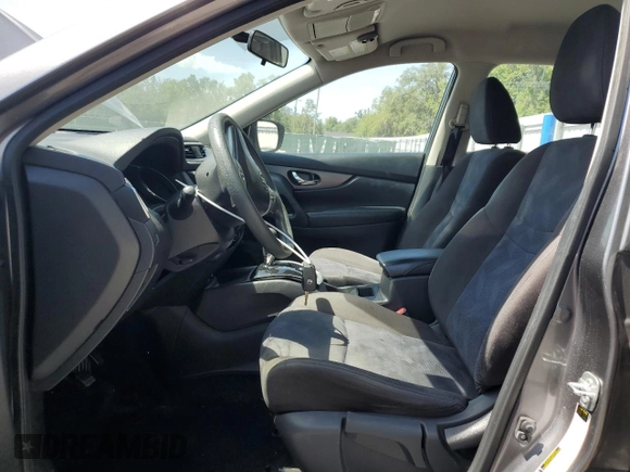 2015 Nissan Rogue SV with VIN KNMAT2MV0FP563384, listed as a Copart auction lot 53800135 with 107,395 mi miles and Clean Title. Bid and sale history available at carsss.com. Image 7.