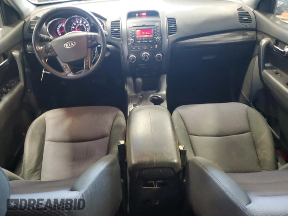 2011 Kia Sorento LX with VIN 5XYKT4A12BG017295, listed as a Copart auction lot 54322535 with 165,784 mi miles and Salvage Title. Bid and sale history available at carsss.com. Image 8.