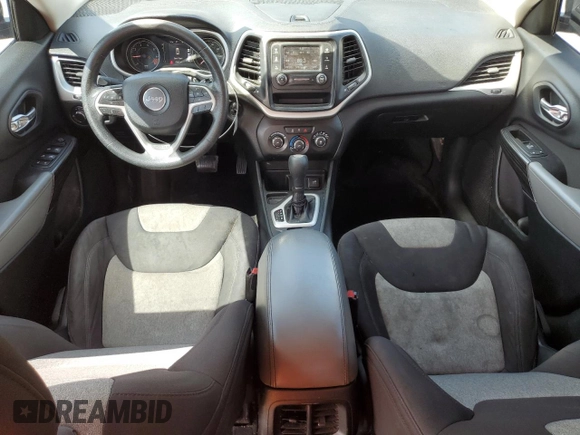 2014 Jeep Cherokee Sport with VIN 1C4PJLAB7EW123442, listed as a Copart auction lot 52294125 with 189,047 mi miles and Salvage Title. Bid and sale history available at DreamBid. Image 8.