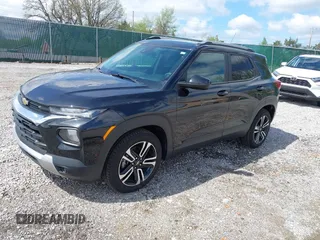 2023 Chevrolet TrailBlazer LT with VIN KL79MPSL2PB133883, listed as a IAAI auction lot 41973960 with 38,556 mi miles. Bid and sale history available at carsss.com. Image 2.