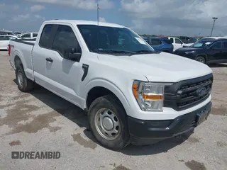 2022 Ford F-150 XL with VIN 1FTFX1E55NKD43897, listed as a IAAI auction lot 42512714 with 55,078 mi miles and . Bid and sale history available at DreamBid. Image 1.