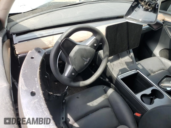 2023 Tesla Model Y Long Range with VIN 7SAYGDEE4PF899390, listed as a Copart auction lot 54361685 with Not Provided miles and Clean Title. Bid and sale history available at DreamBid. Image 8.