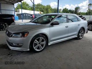 2015 Volkswagen Passat SEL Premium with VIN 1VWCM7A34FC006875, listed as a Copart auction lot 65188245 with 120,614 mi miles and Clean title. Bid and sale history available at DreamBid. Image 1.