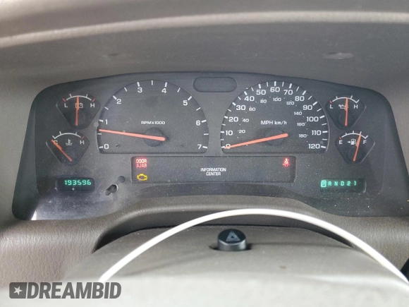 2003 Dodge Durango SLT z VIN 1D4HR48N83F519253, wystawiony jako Copart lot #55179995 z przebiegiem 193 596 mil mil oraz Szkoda całkowita • Salvage title. Historia ofert i sprzedaży dostępna na DreamBid. Obrazek 9.