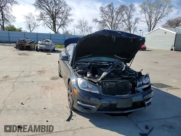 2012 Mercedes-Benz C 250 with VIN WDDGJ4HBXCF850685, listed as a Copart auction lot 47452765 with 136,236 mi miles and Salvage title. Bid and sale history available at DreamBid. Image 10.