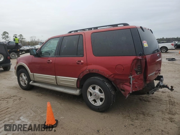 2006 Ford Expedition Eddie Bauer with VIN 1FMPU17546LA80240, listed as a Copart auction lot 88340385 with 295,001 mi miles and Salvage Title. Bid and sale history available at carsss.com. Image 2.