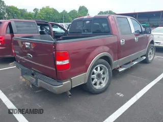 2006 Ford F-150 XLT with VIN 1FTPW12V86FB17780, listed as a IAAI auction lot 42436238 with 148,509 mi miles and . Bid and sale history available at DreamBid. Image 4.