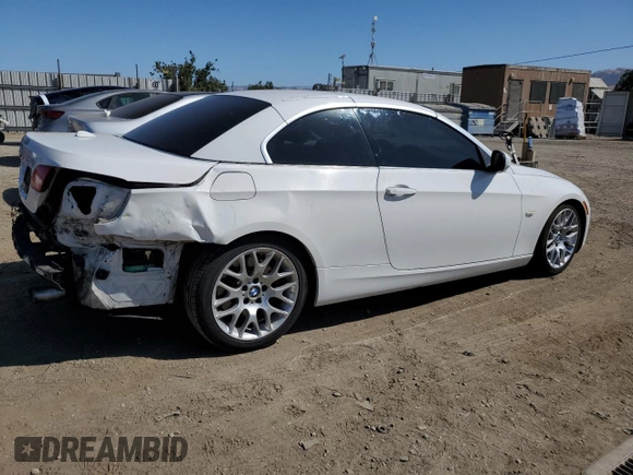 2010 BMW 3 Series 335i with VIN WBAWL7C5XAP476117, listed as a Copart auction lot 61328335 with 142,700 mi miles and Salvage title. Bid and sale history available at DreamBid. Image 3.