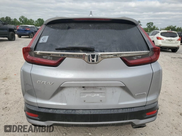 2020 Honda CR-V Touring with VIN 5J6RW1H99LL008397, listed as a Copart auction lot 52683575 with 70,704 mi miles and Salvage Title. Bid and sale history available at carsss.com. Image 6.