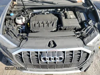 2022 Audi Q3 Premium with VIN WA1AUCF32N1001495, listed as a Copart auction lot 83381104 with 24,682 mi miles and Salvage Title. Bid and sale history available at carsss.com. Image 12.