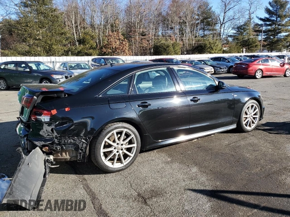 2017 Audi A6 Premium Plus with VIN WAUG8AFCXHN047689, listed as a Copart auction lot 43211325 with 130,169 mi miles and Salvage Title. Bid and sale history available at carsss.com. Image 3.
