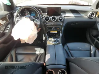 2019 Mercedes-Benz C 300 with VIN 55SWF8DBXKU294402, listed as a Copart auction lot 52570985 with 51,995 mi miles and Salvage Title. Bid and sale history available at DreamBid. Image 8.