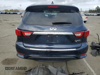 2017 Infiniti QX60 with VIN 5N1DL0MM1HC560489, listed as a Copart auction lot 50900225 with 59,091 mi miles and Salvage Title. Bid and sale history available at carsss.com. Image 6.