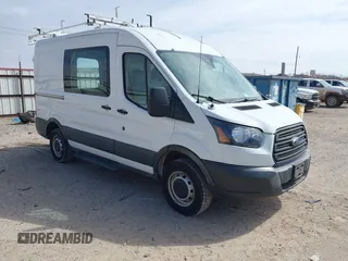 2016 Ford Transit Cargo with VIN 1FTYR1CMXGKA21918, listed as a IAAI auction lot 41528526 with 213,033 mi miles and . Bid and sale history available at DreamBid. Image 1.