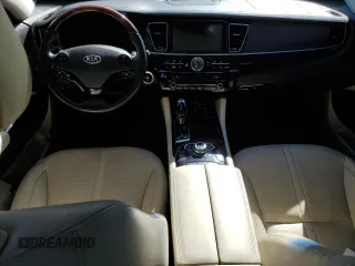 2016 Kia K900 Luxury with VIN KNALW4D46G6032018, listed as a Copart auction lot 40553364 with 0 mi miles and Salvage Title. Bid and sale history available at carsss.com. Image 8.