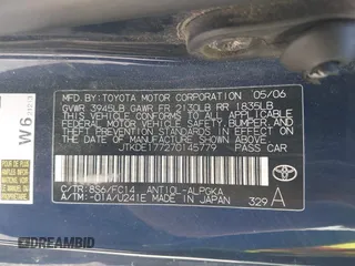 2007 Scion tC Spec z VIN JTKDE177270145779, wystawiony jako IAAI lot #42272045 z przebiegiem 103 111 mil mil oraz . Historia ofert i sprzedaży dostępna na DreamBid. Obrazek 9.