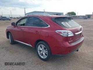 2010 Lexus RX 450h with VIN JTJBC1BA3A2025070, listed as a IAAI auction lot 42712146 with 138,015 mi miles and . Bid and sale history available at DreamBid. Image 3.