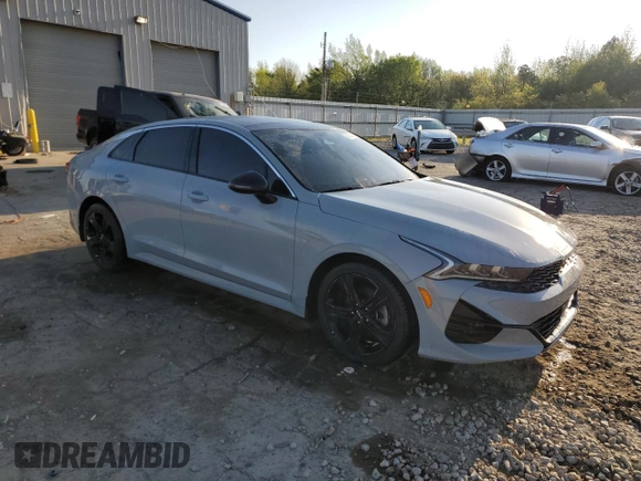 2022 Kia K5 GT-Line z VIN 5XXG64J23NG117047, wystawiony jako Copart lot #52318315 z przebiegiem 25 074 mil mil oraz Szkoda całkowita • Salvage title. Historia ofert i sprzedaży dostępna na DreamBid. Obrazek 4.