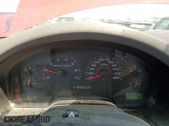 2008 Ford F-150 STX with VIN 1FTRX14W88FC05405, listed as a Copart auction lot 59258595 with 105,434 mi miles and Clean title. Bid and sale history available at DreamBid. Image 9.