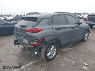 2023 Hyundai Kona SE with VIN KM8K22AB0PU982366, listed as a IAAI auction lot 41642860 with 53,008 mi miles. Bid and sale history available at carsss.com. Image 4.