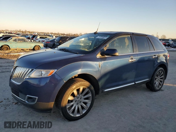2012 Lincoln MKX with VIN 2LMDJ6JK8CBL14032, listed as a Copart auction lot 88640105 with 153,178 mi miles and Clean Title. Bid and sale history available at carsss.com. Image 1.