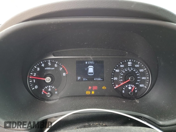 2020 Kia Soul S with VIN KNDJ23AU9L7059920, listed as a Copart auction lot 48319595 with 47,098 mi miles and Salvage Title. Bid and sale history available at carsss.com. Image 9.