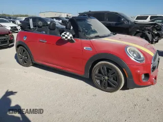 2017 MINI Convertible Cooper S with VIN WMWWG9C31H3C82109, listed as a Copart auction lot 73492094 with 54,649 mi miles and Salvage Title. Bid and sale history available at carsss.com. Image 4.