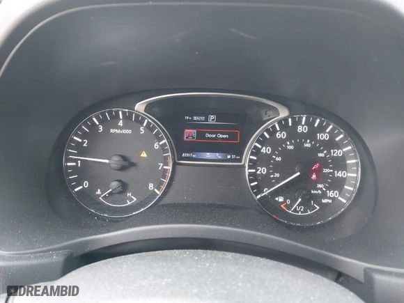 2019 Nissan Pathfinder SV with VIN 5N1DR2MMXKC637720, listed as a IAAI auction lot 41609613 with 83,317 mi miles. Bid and sale history available at carsss.com. Image 7.
