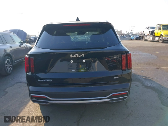 2024 Kia Sorento SX Prestige with VIN KNDRKDLG7R5259912, listed as a IAAI auction lot 41265462 with 33,786 mi miles and . Bid and sale history available at DreamBid. Image 16.