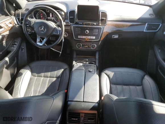 2019 Mercedes-Benz GLS with VIN 4JGDF6EE3KB225829, listed as a Copart auction lot 46093285 with 44,660 mi miles and Salvage Title. Bid and sale history available at carsss.com. Image 8.