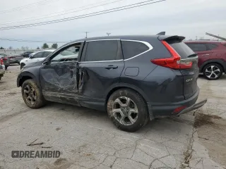 2019 Honda CR-V EX-L with VIN 2HKRW2H8XKH667093, listed as a Copart auction lot 80422394 with 0 mi miles and Salvage Title. Bid and sale history available at carsss.com. Image 2.