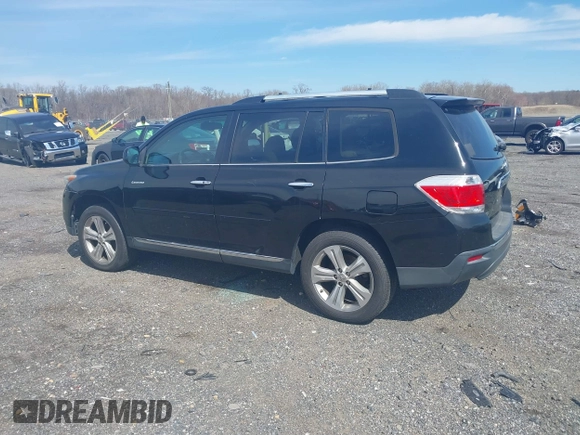 2012 Toyota Highlander Limited with VIN 5TDDK3EH7CS171888, listed as a IAAI auction lot 41845049 with 310,100 mi miles. Bid and sale history available at carsss.com. Image 14.