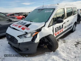 2019 Ford Transit Connect XL z VIN NM0GS9E26K1392418, wystawiony jako Copart lot #85747804 z przebiegiem 140 423 mil mil oraz Szkoda całkowita • Salvage title. Historia ofert i sprzedaży dostępna na DreamBid. Obrazek 1.